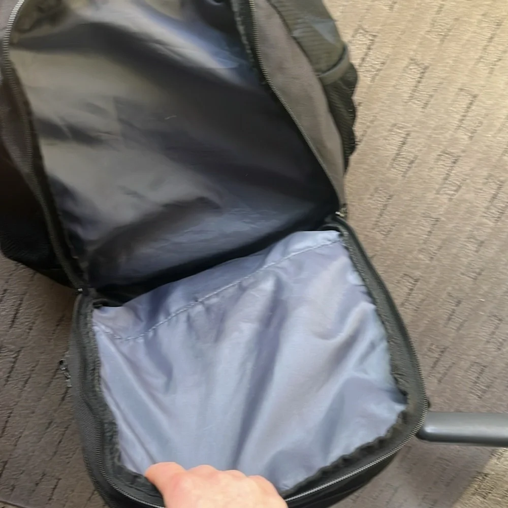 Adidas sports backpack black